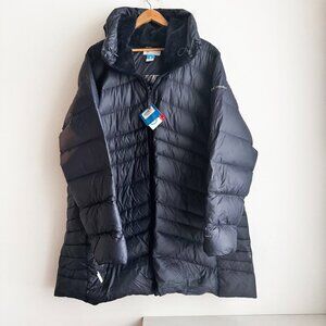 Columbia Autumn Park Navy Blue Down Filled Puffer Jacket 3X